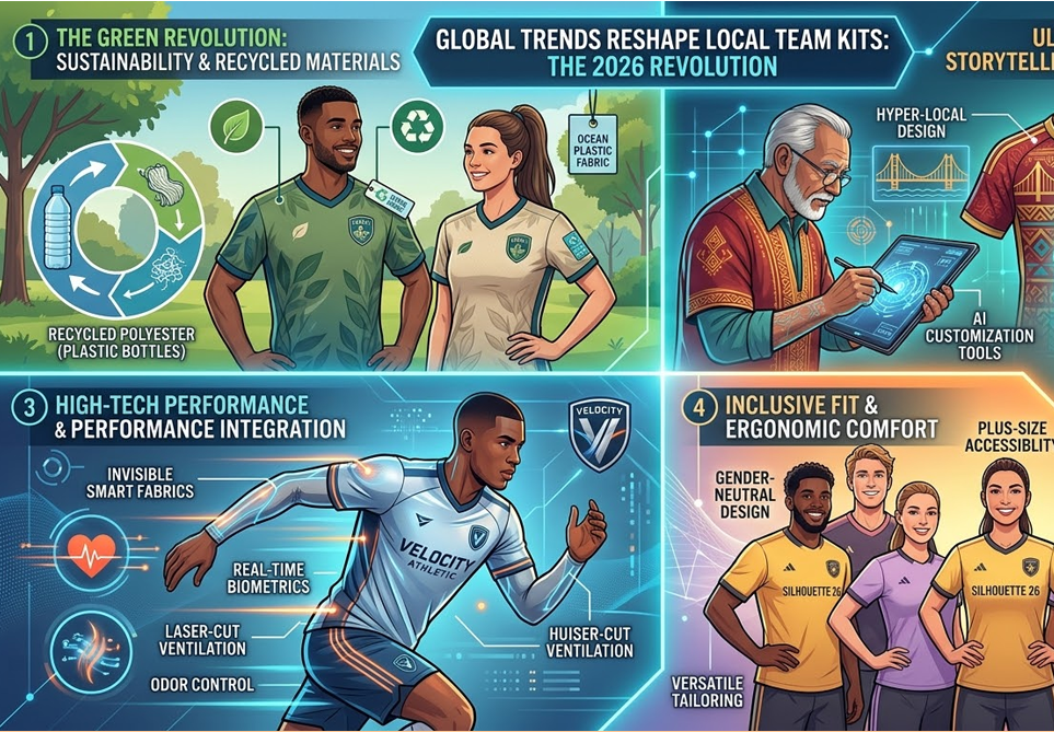 How 2026 Global Trends are Reshaping Local Team Kits